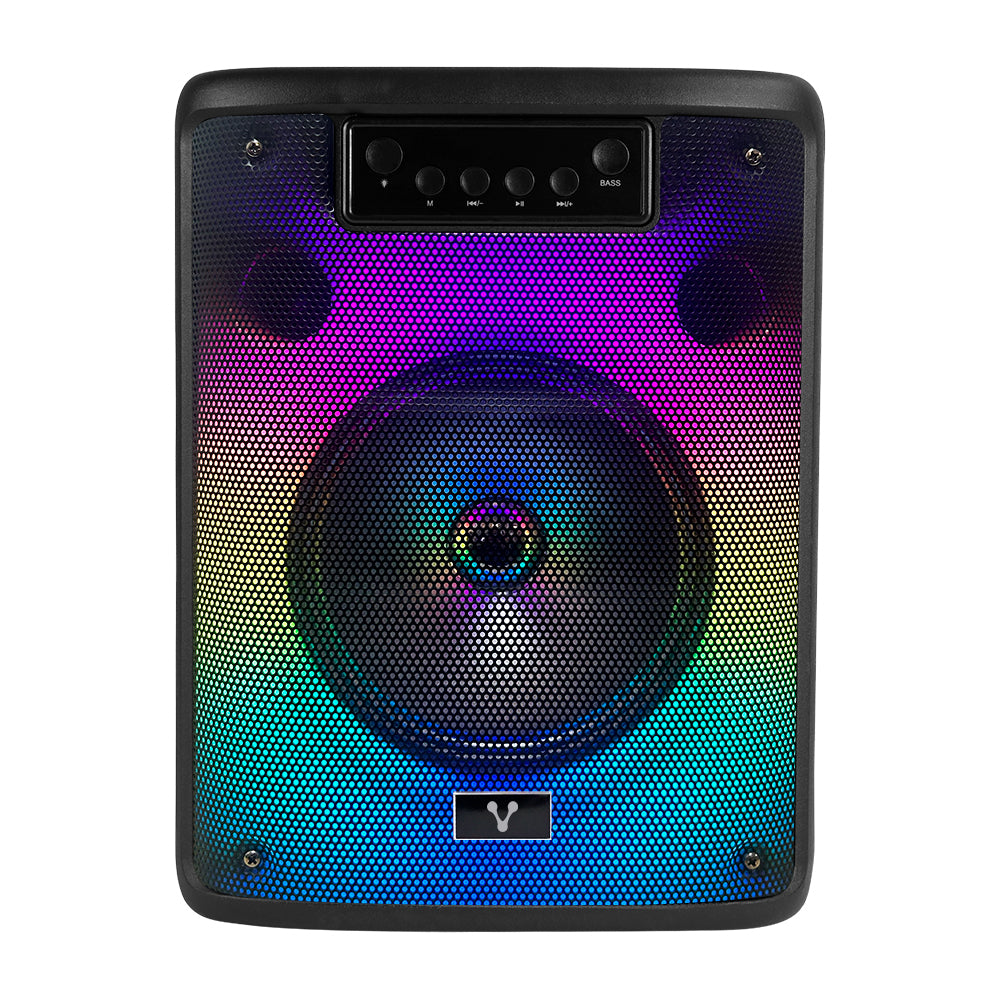 BAFLE VORAGO KSP-303 NEGRO 4 10WATTS RMS / RECARGABLE / TWS BT 4HRS CARGA USB TIPO C - BAFLE VORAGO KSP-303 NEGRO 4 10WATTS RMS / RECARGABLE / TWS BT 4HRS CARGA USB TIPO C -